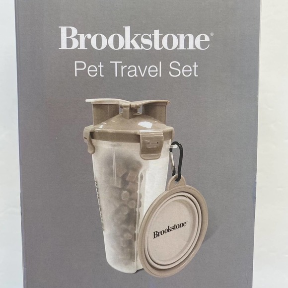 Brookstone Pet Travel Set